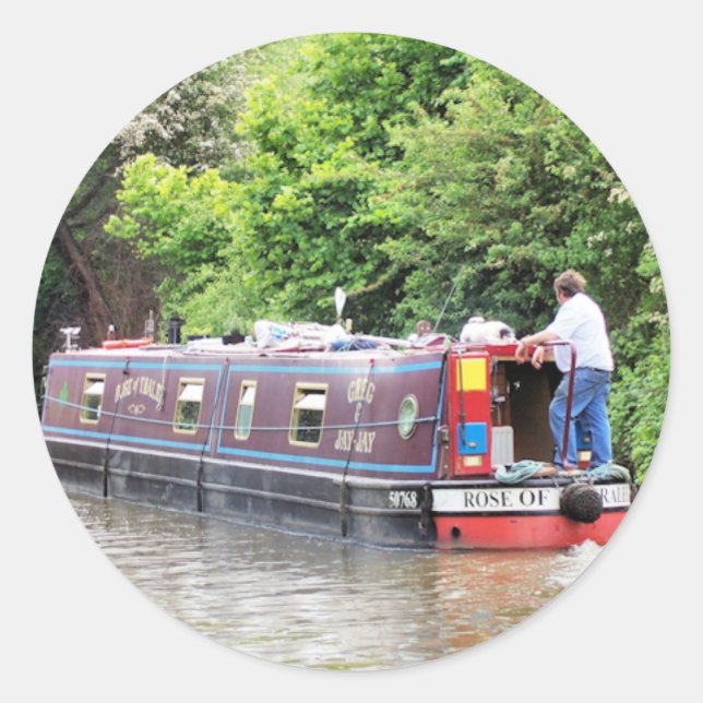 CANALS CLASSIC ROUND STICKER (Front)