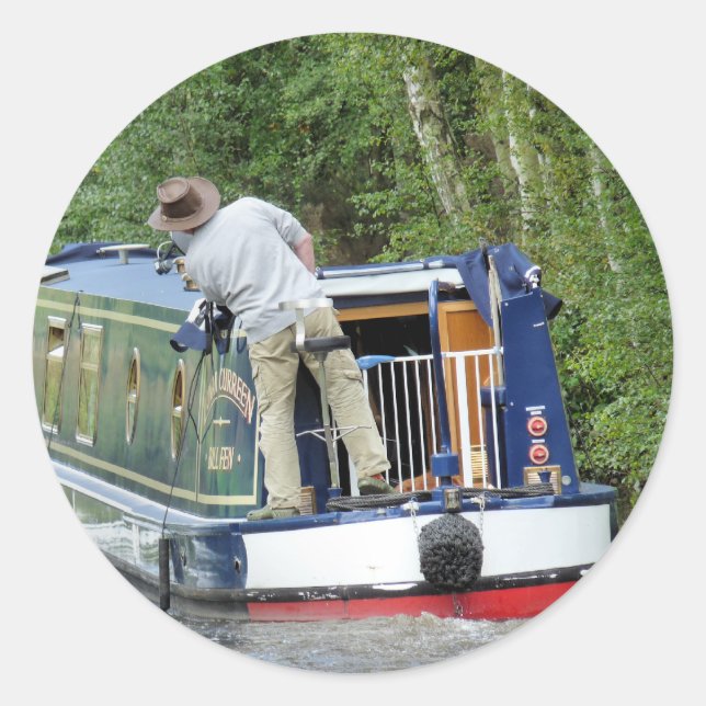 CANALS CLASSIC ROUND STICKER (Front)