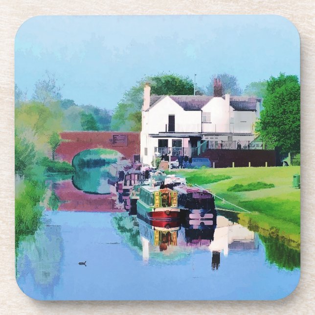 CANALS DRINK COASTER (Front)