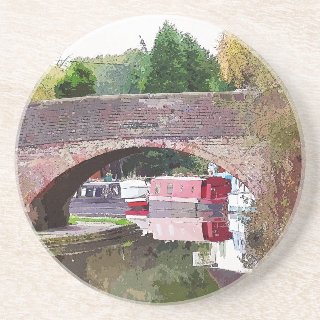 CANALS DRINK COASTER (Front)