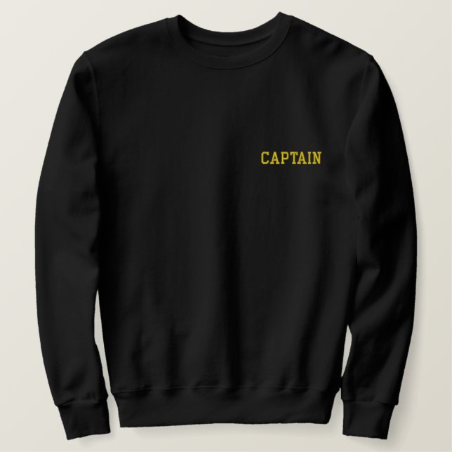 CANALS EMBROIDERED JACKET SWEATSHIRT (Design Front)