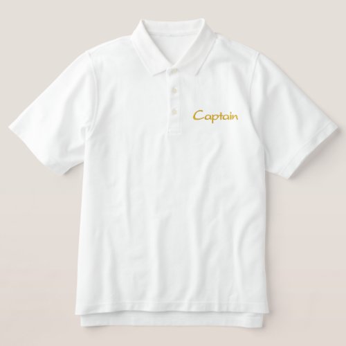 CANALS EMBROIDERED POLO SHIRT