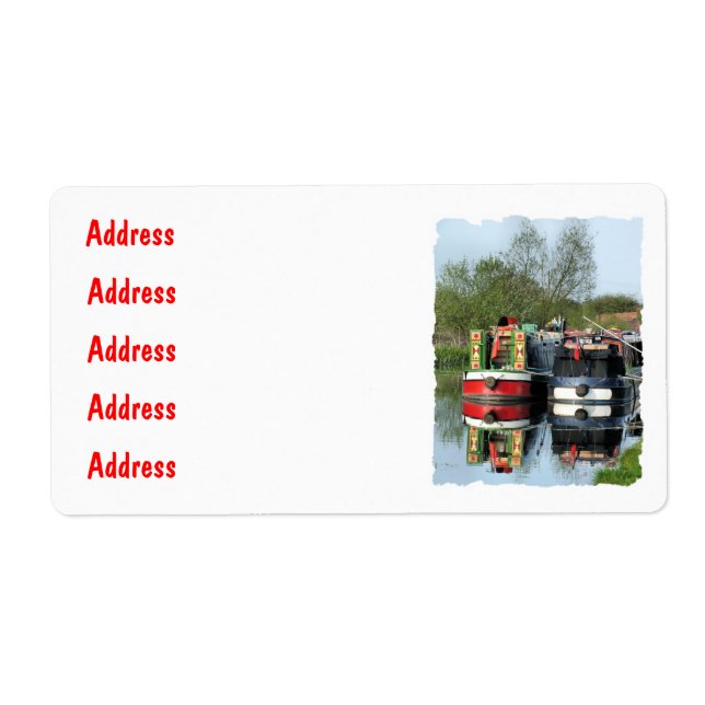 CANALS LABEL (Front)