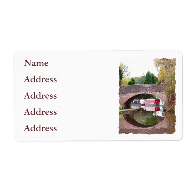 CANALS LABEL (Front)