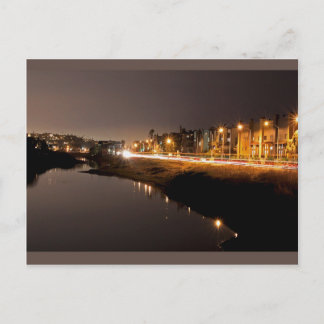 canals marina del rey postcard
