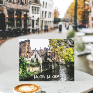 Canals of Bruges Postcard