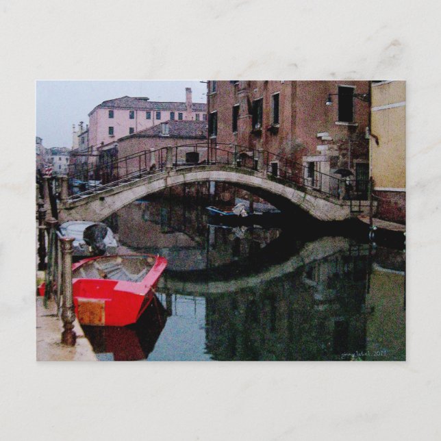 Canals of Venice II Postcard (Front)