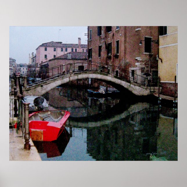 Canals of Venice II Print (Front)