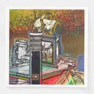 CANALS PAPER DINNER NAPKINS