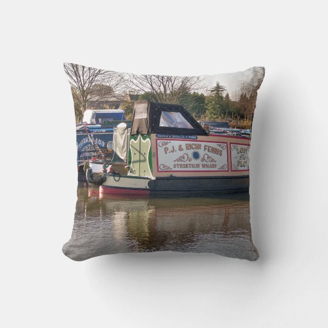 CANALS THROW PILLOW (Front)