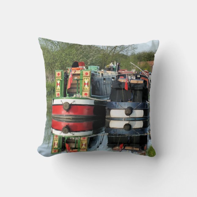 CANALS THROW PILLOW (Front)