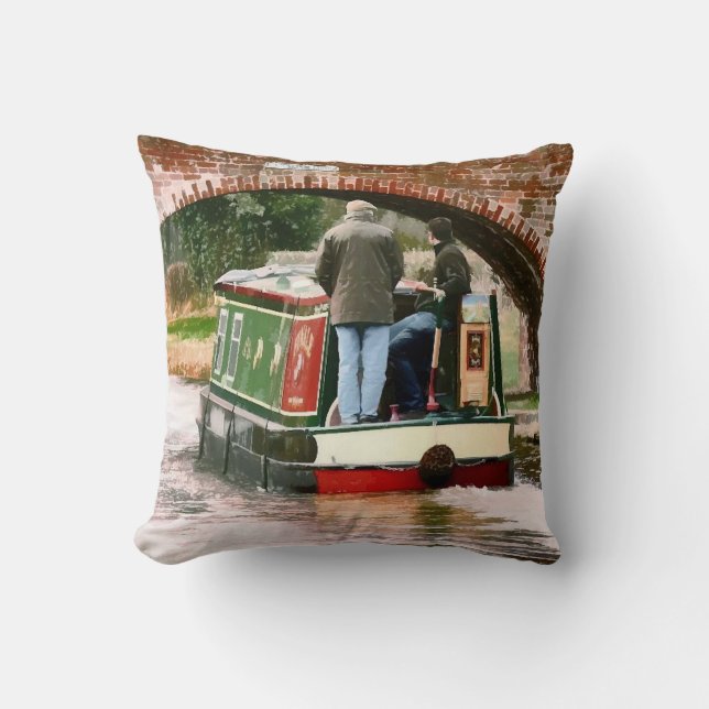 CANALS THROW PILLOW (Front)