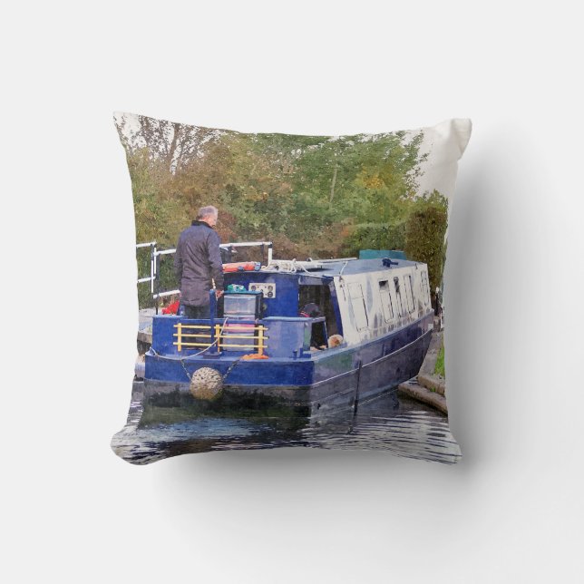 CANALS THROW PILLOW (Front)