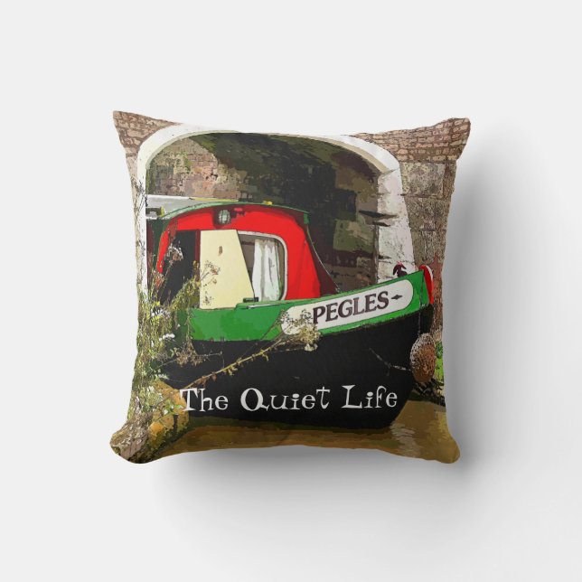 CANALS THROW PILLOW (Front)
