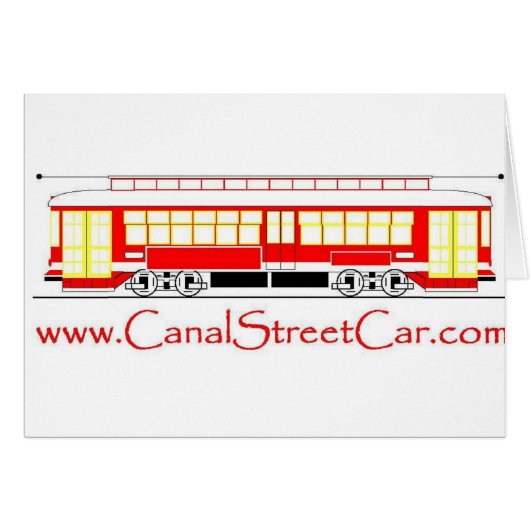 CanalStreetCar (dot com) Logo Cards (Front Horizontal)