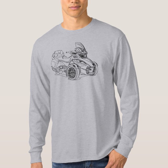 CanAm Spyder RT 2013 T-Shirt (Front)