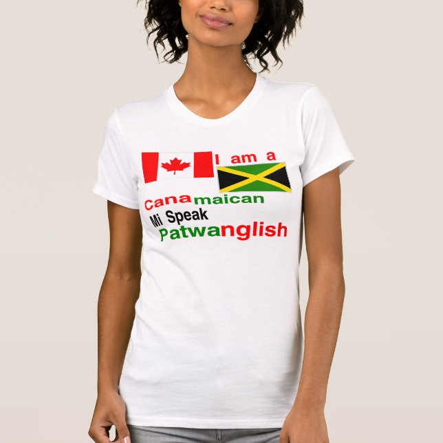 Canamaican women's t-shirts (Front)
