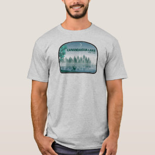 Canandaigua Lake New York Deer T-Shirt