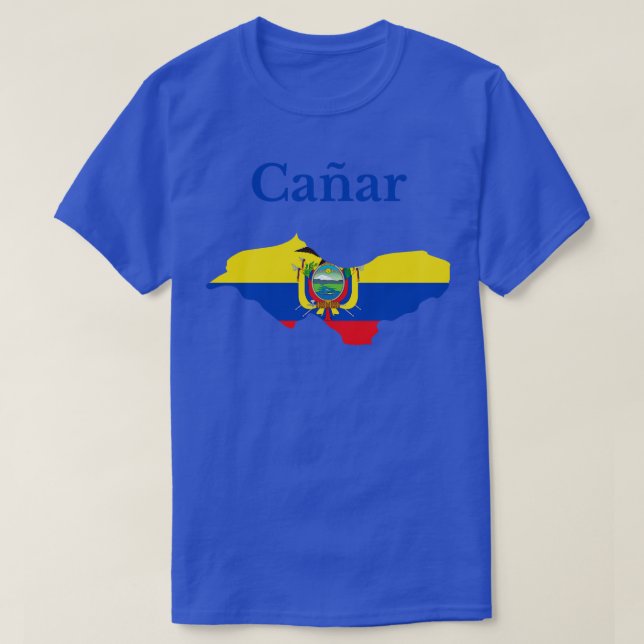 Canar Province Ecuador T-Shirt (Design Front)