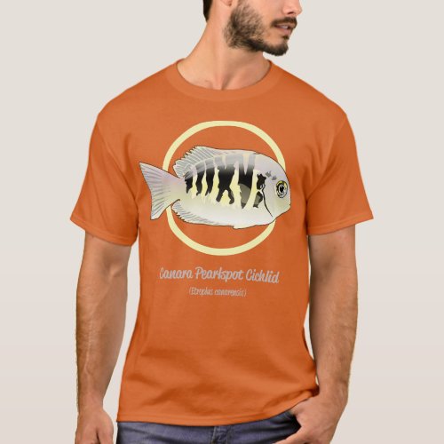 Canara Pearlspot Cichlid T_Shirt