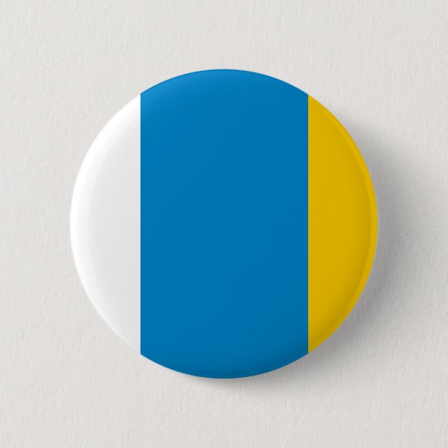 Canarian, Ukraine Pinback Button (Front)