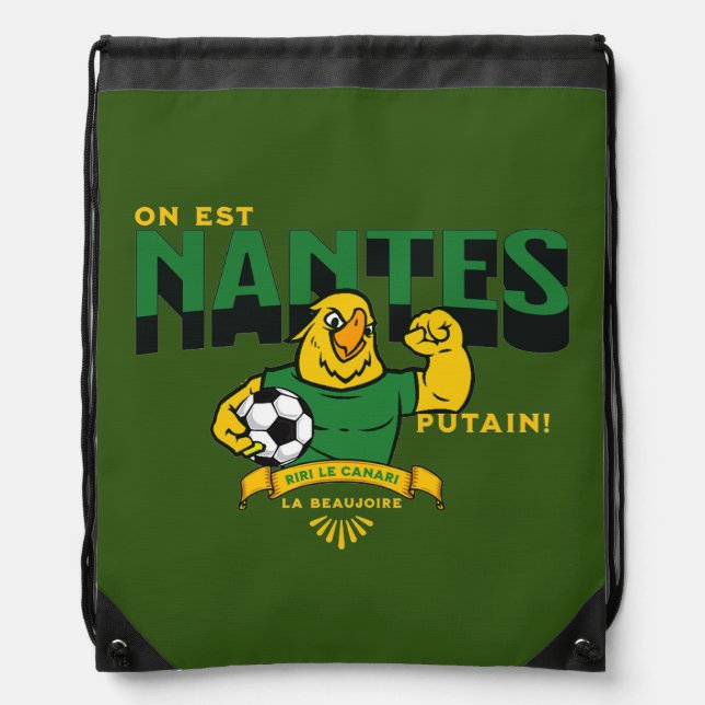 canaris nantes drawstring bag (Front)