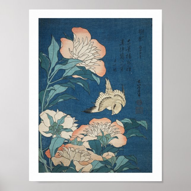 Canary and Peony Poster (Front)