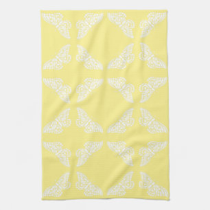 Canary Arts and Crafts Butterflies Kitchen Towel