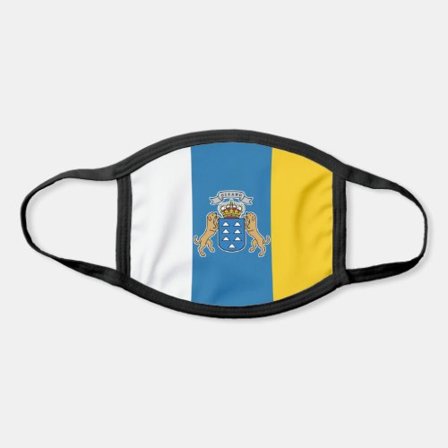 Canary Islands Flag Face Mask