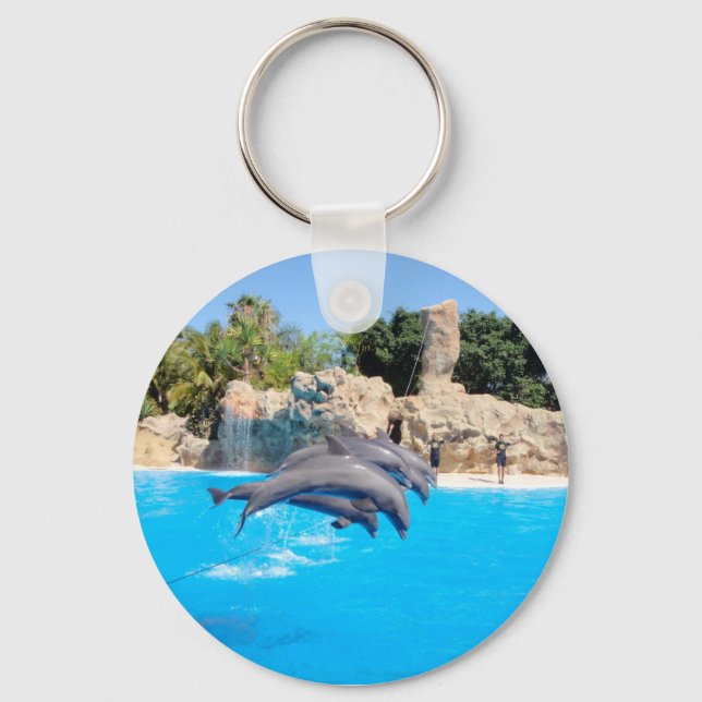 Canary Islands Loro Parque Keychain (Front)