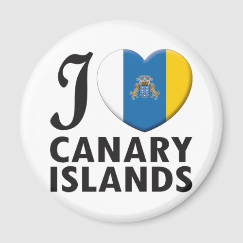 Canary Islands Love Magnet