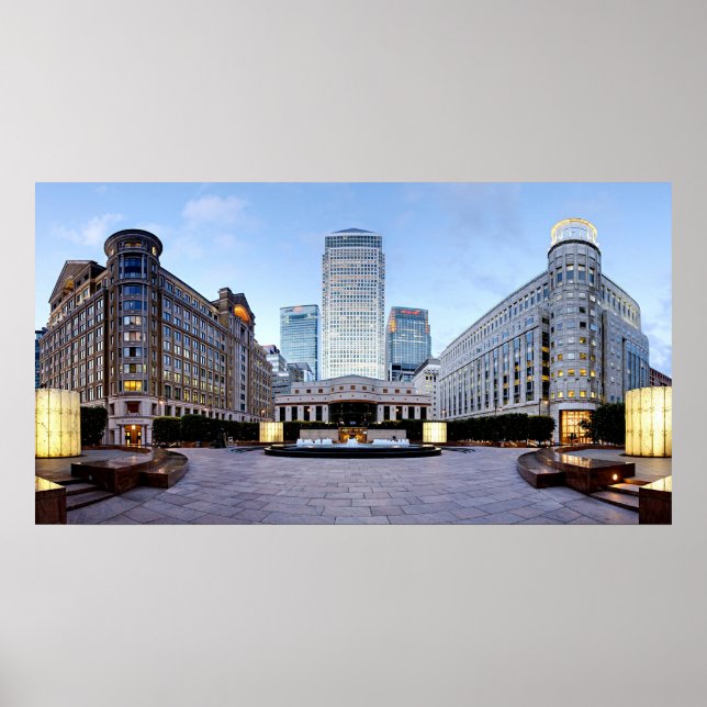 canary_wharf_england 2 poster FROM 8.99 (Front)