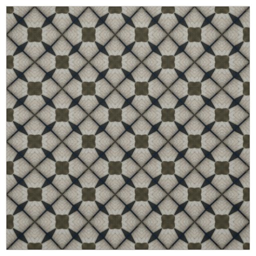 Canary Yellow and Dark Brown Upholstery Fabric