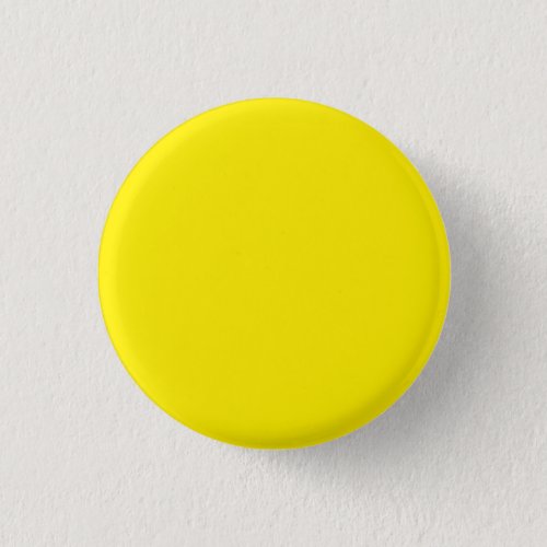 Canary Yellow Solid Color Button