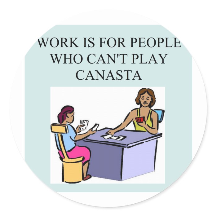 canasta beats work stickers