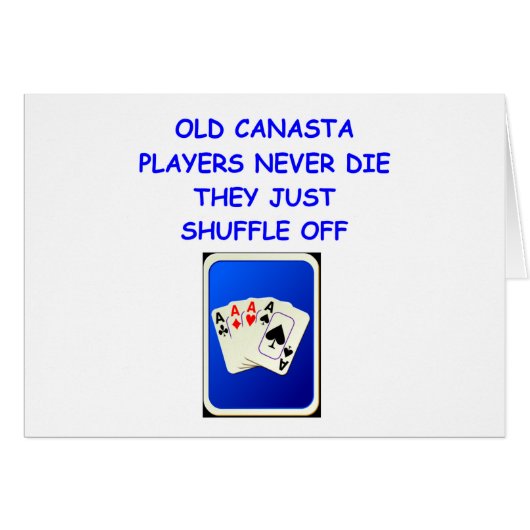 canasta cards (Front Horizontal)