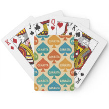Canasta Cover Design Playing Cards