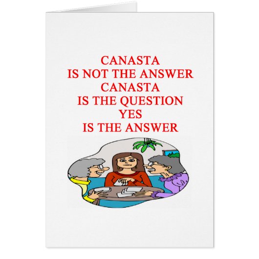 CANASTA design Cards (Front)