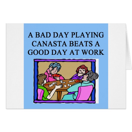 canasta game player cards (Front Horizontal)