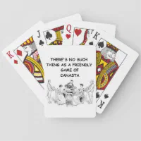 Happy Place Funny Card Playing Canasta graphic Greeting Card for Sale by  jakehughes2015