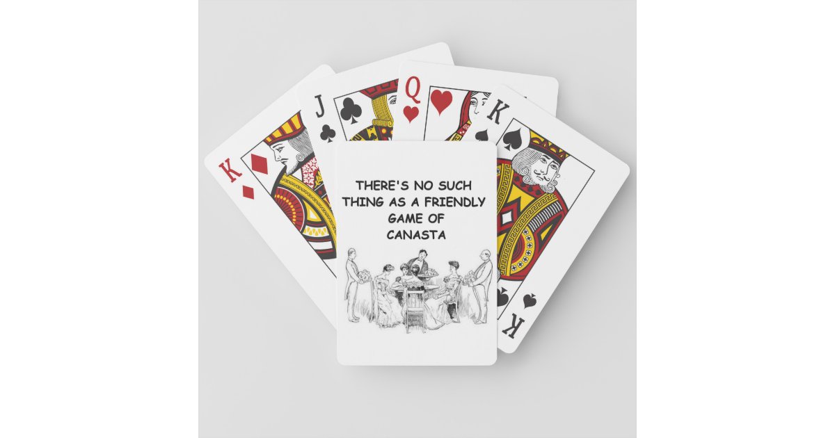 Happy Place Funny Card Playing Canasta graphic Greeting Card for Sale by  jakehughes2015