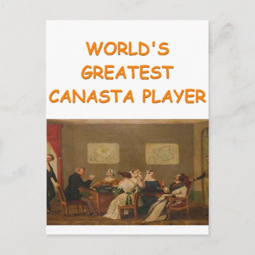 canasta joke 2 postcard