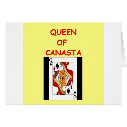 canasta joke 6 cards (Front Horizontal)