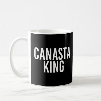 Canasta King Funny Canasta Card Games Player Idea Coffee Mug