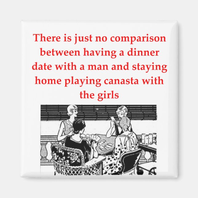 canasta magnet (Front)