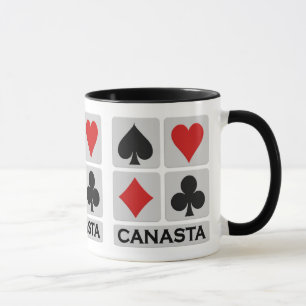 Canasta mug - choose style & color
