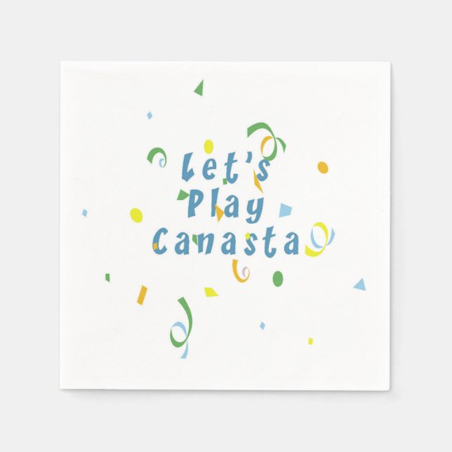 Canasta Napkins (Front)