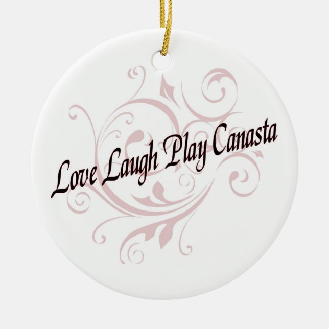 Canasta Ornament (Front)