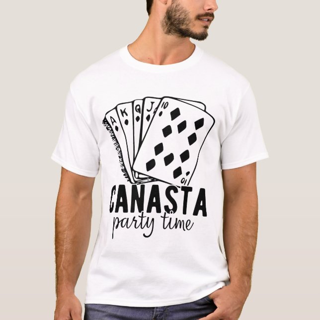 Canasta party time T-Shirt (Front)