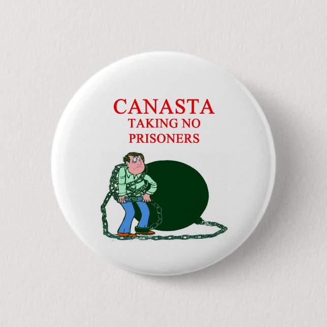 CANASTA PINBACK BUTTON (Front)